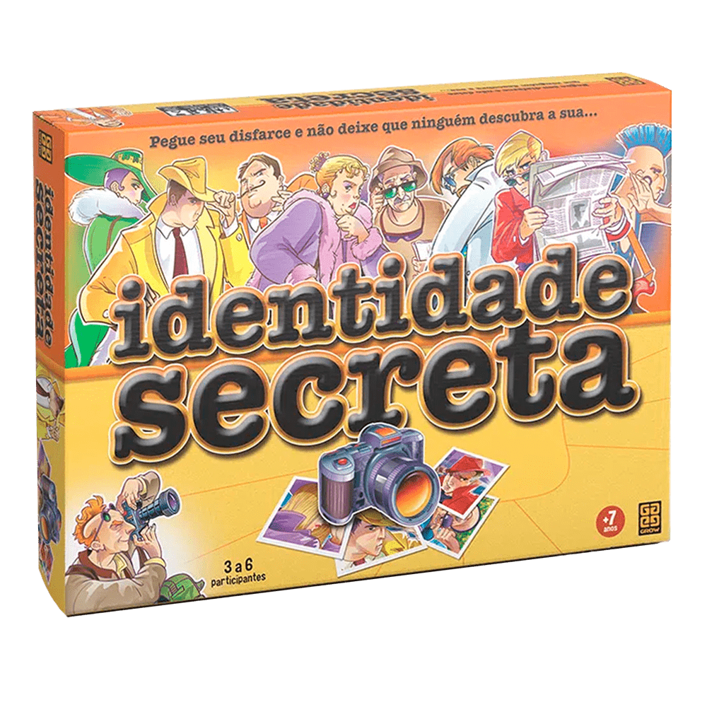 Jogo Identidade Secreta / Secret Identity Game - Grow