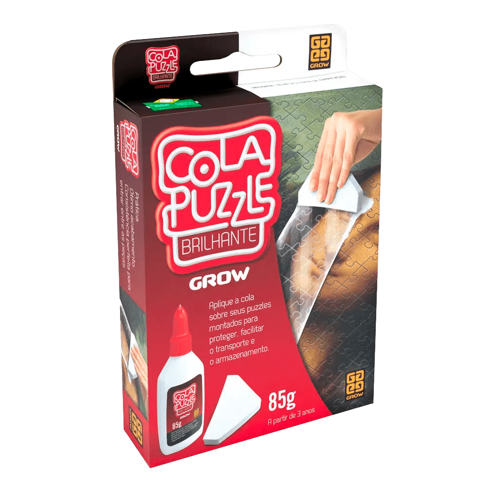 Cola Puzzle Brilhante / Glue puzzle - Grow