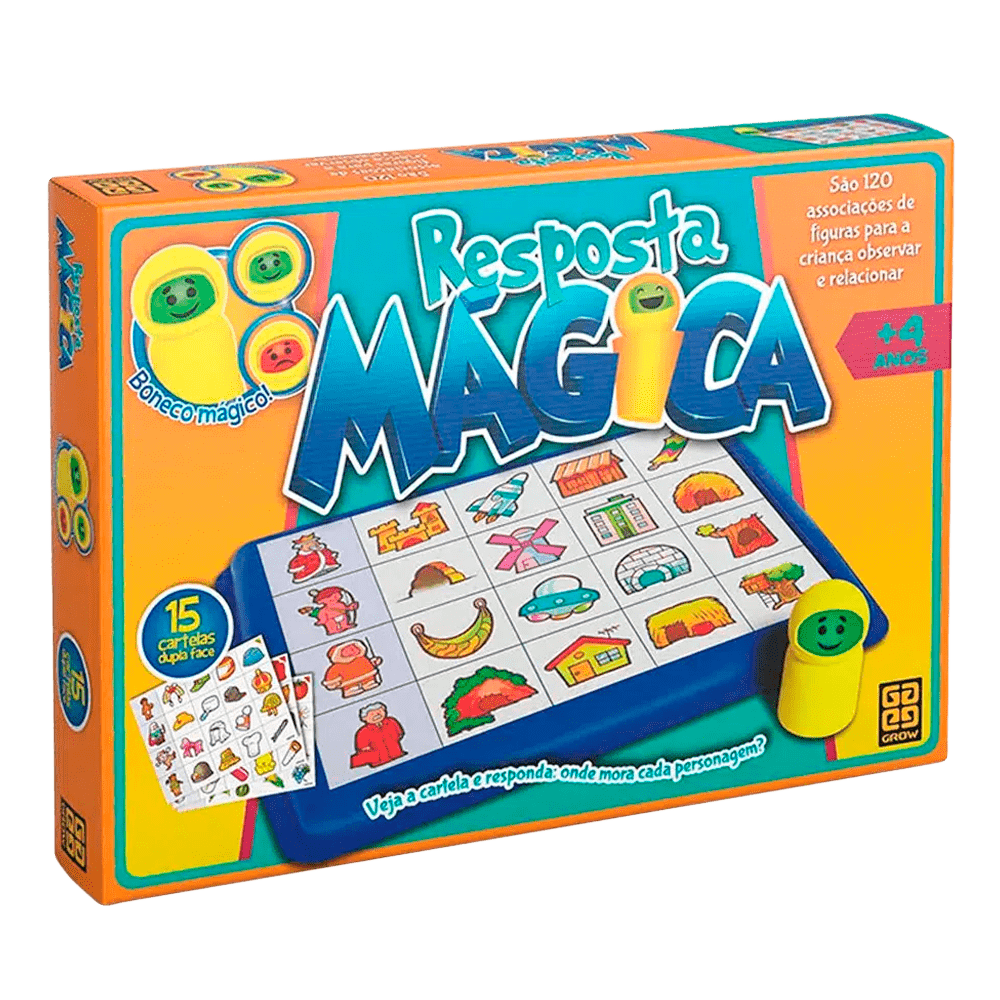 Jogo Resposta Mágica / Game Magic Answer - Grow