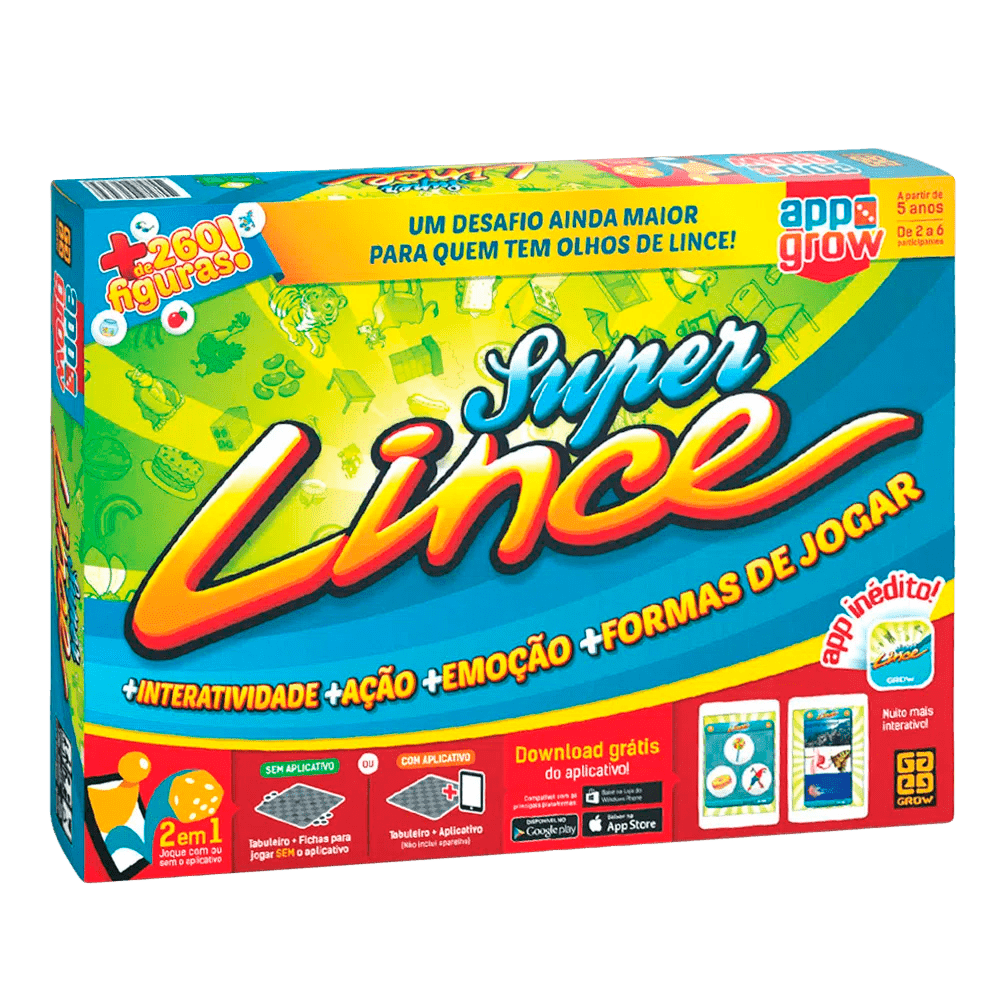 Jogo Super Lince App / Super Lynx App Game - Grow