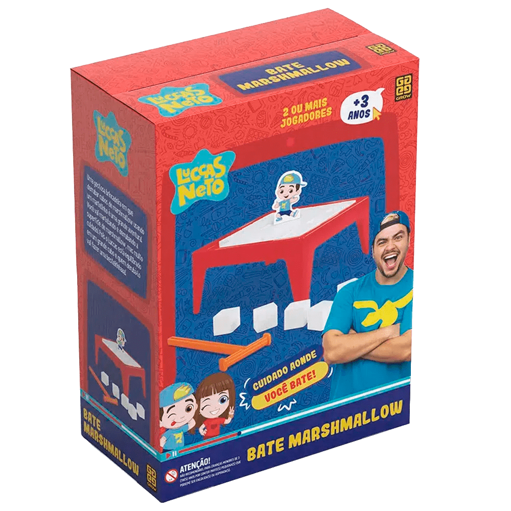 Jogo Bate Marshmallow Luccas Neto / Game Bates Marshmallow Luccas Neto - Grow