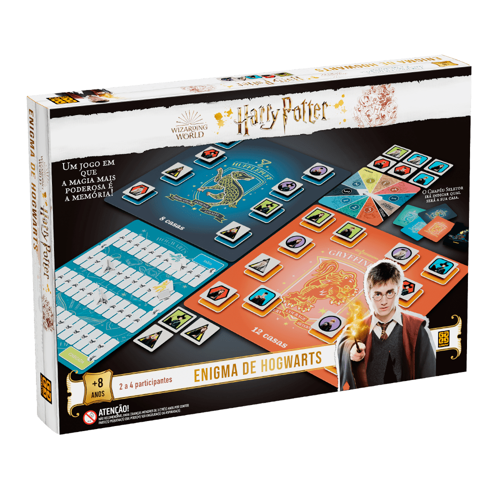 Jogo Enigma de Hogwarts Harry Potter / Hogwarts Harry Potter Puzzle Game - Grow
