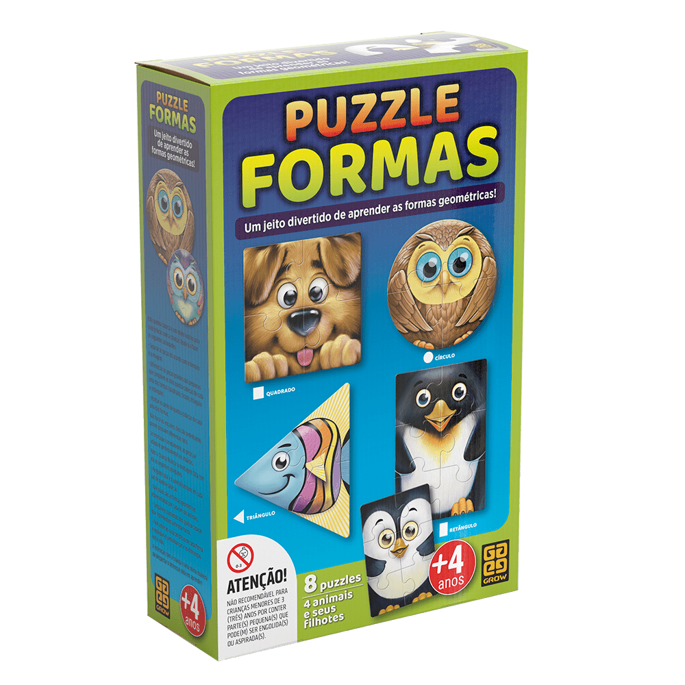 Puzzle Formas / Puzzle shapes - Grow