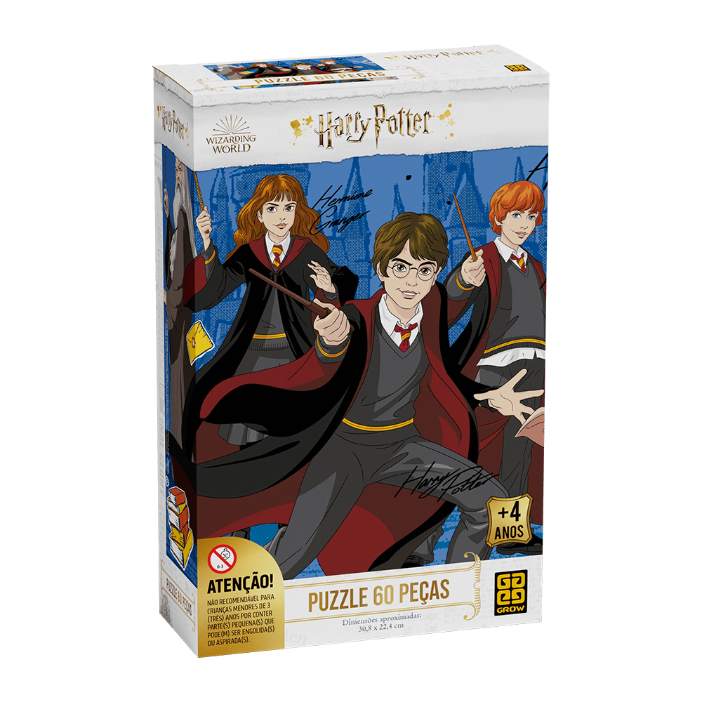 Puzzle 60 peças Harry Potter / Puzzle 60 pieces harry potter - Grow