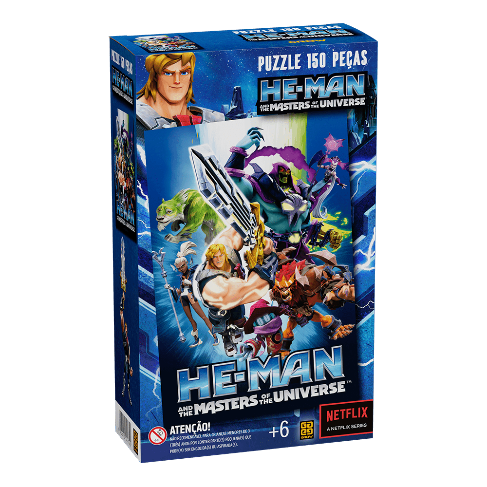 Puzzle 150 peças He/Man / Puzzle 150 pieces he/man - Grow