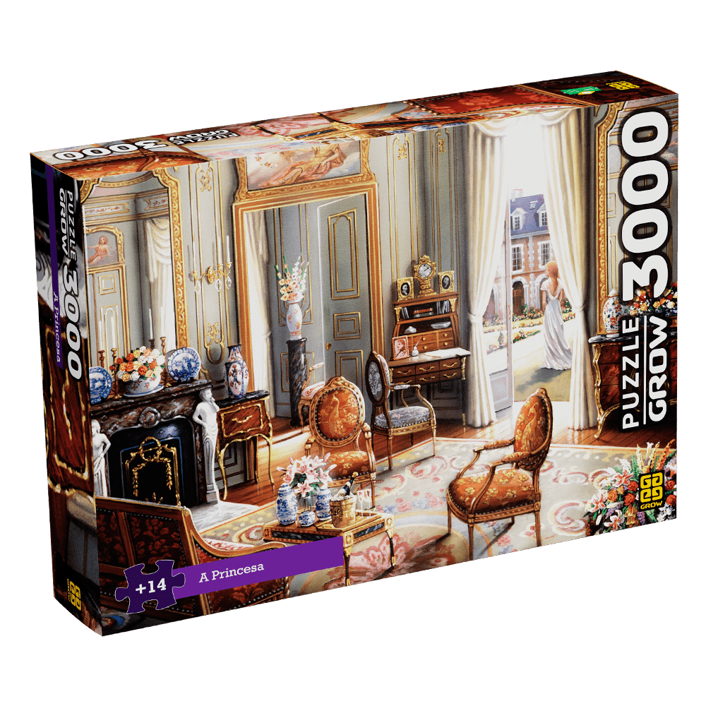 Puzzle 3000 peças A Princesa / Puzzle 3000 pieces the princess - Grow