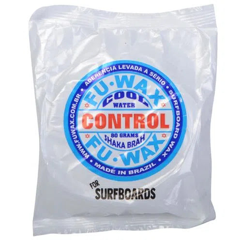 Lot of 5 Fu Wax Parafin Surfboard Control Cool Water Shaka Brah Brazil 80g