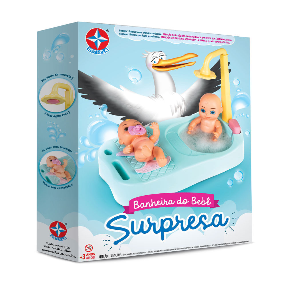 Banheira Bebê Surpresa - Estrela