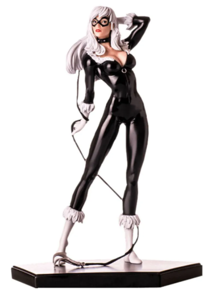 Original Miniature Black Cat 1/10 Art Scale Marvel Comics SERIE 3 - Iron Studios