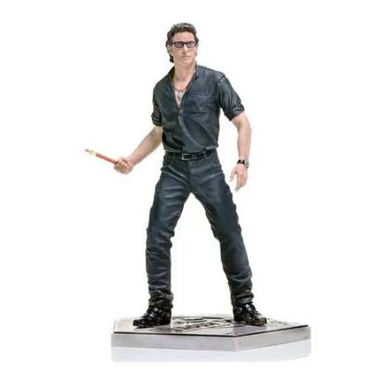 Jurassic Park Ian Malcolm 1/10 Collectible Art Miniature Original