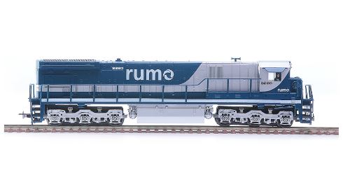 Frateschi Locomotive C30-7 RUMO 3079 9286 Miniature HO Scale 1:87 Collection Figure