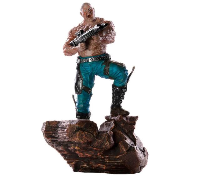 Brazilian Original Iron Studios Avengers Infinity War Drax 1/10 BDS Collectible