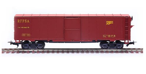 Closed Sliding Door Wagon RFFSA 2105 FRATESCHI Miniature Locomotive Collection