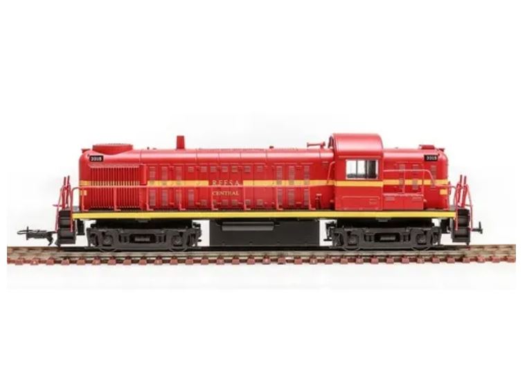 Original Miniature Frateschi Rs3 Rffsa 3082 Locomotive ALCO RS-3 2 HO 1/87