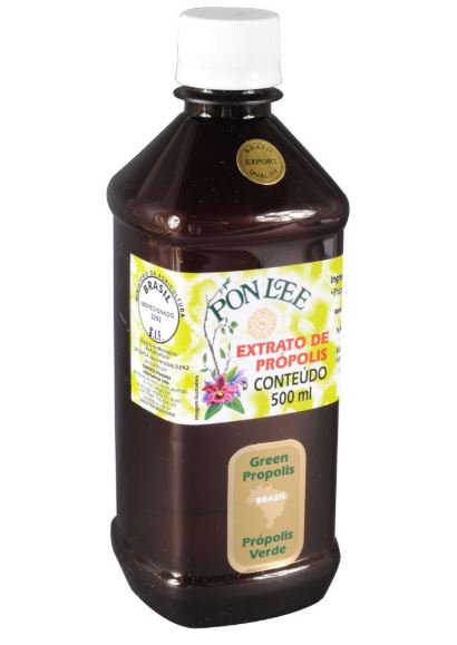 Brazilian Original Green Alcoholic Bee Propolis Extract Sunyata 500ml - Pon Lee