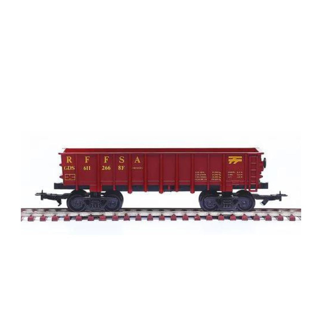 Gondola Ore Wagon Locomotive RFFSA 2034 FRATESCHI Miniature Collection Modeling Figure