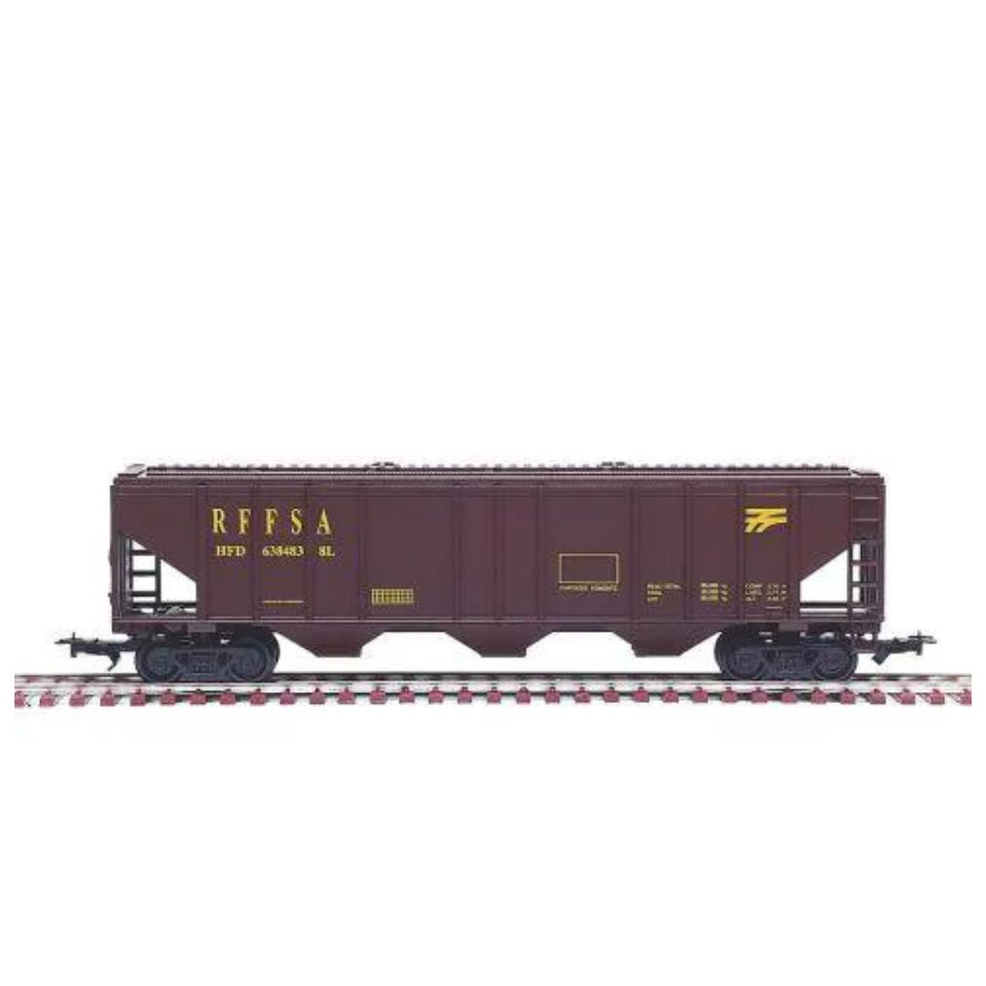 Closed Hopper Wagon RFFSA 2048 FRATESCHI Miniature Locomotive Collection Figure
