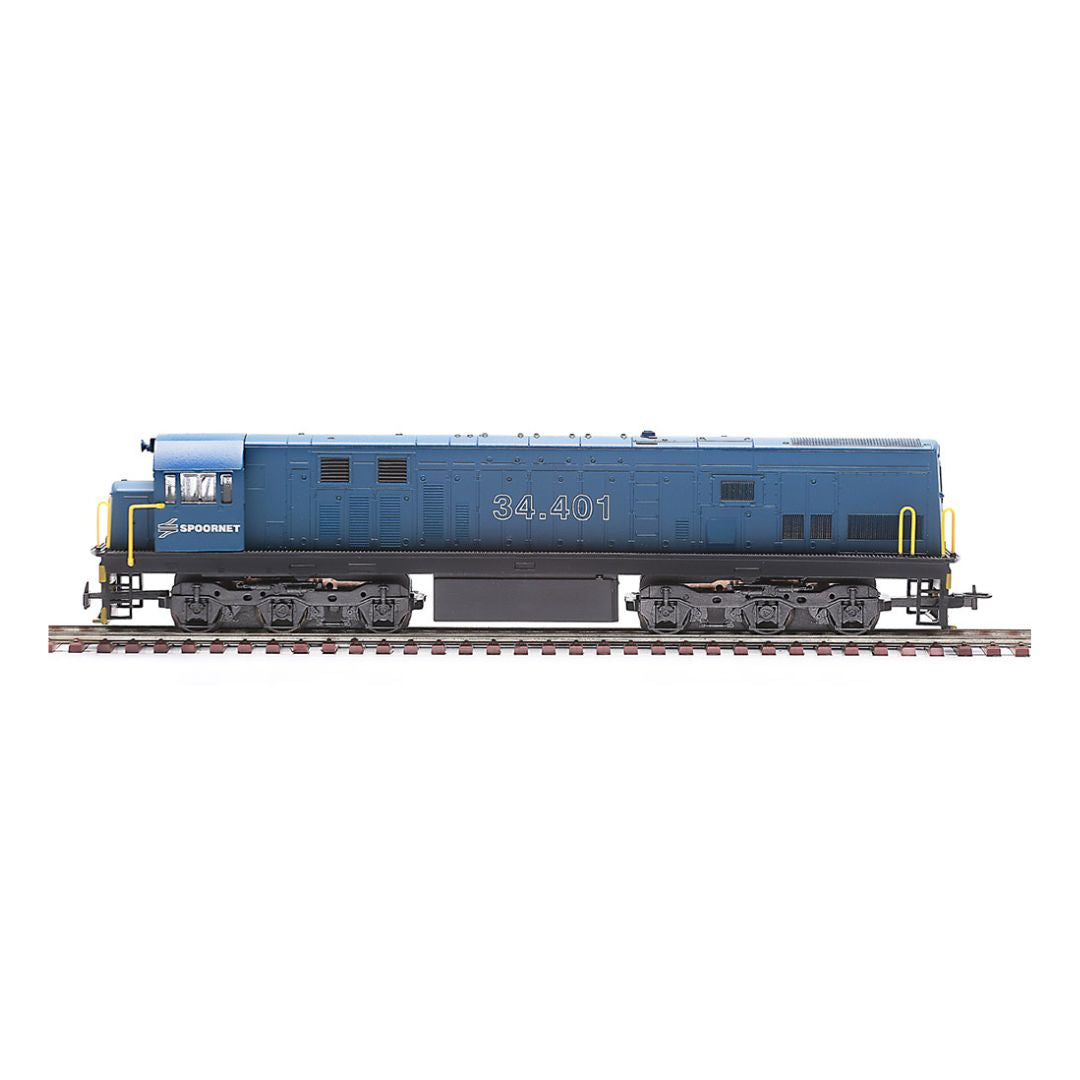 Frateschi Miniature Locomotive U20C 3160 SOUTH AFRICAN RAILWAYS HO Scale 1:87