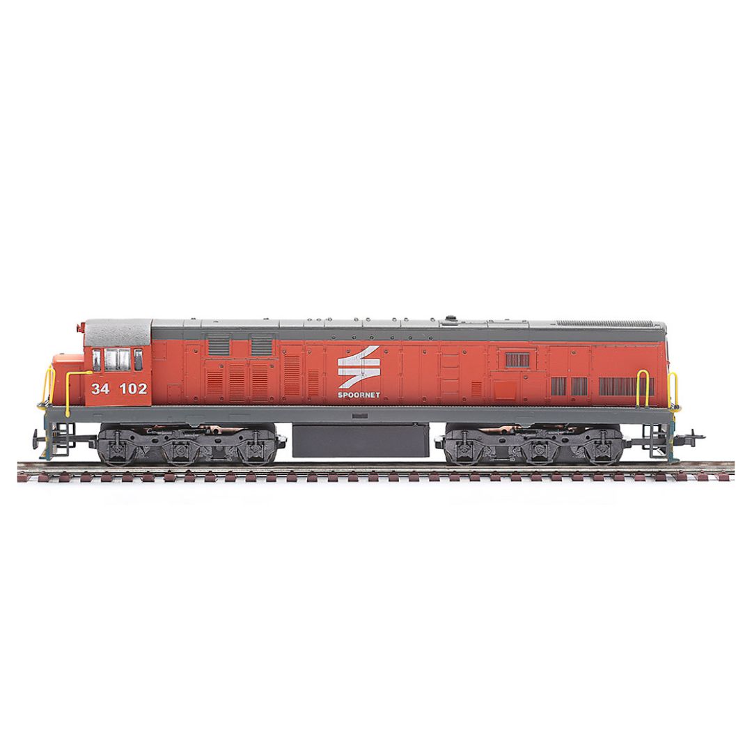 Frateschi Miniature Locomotive U20C 3103 SOUTH AFRICAN RAIWAYS HO Scale 1:87