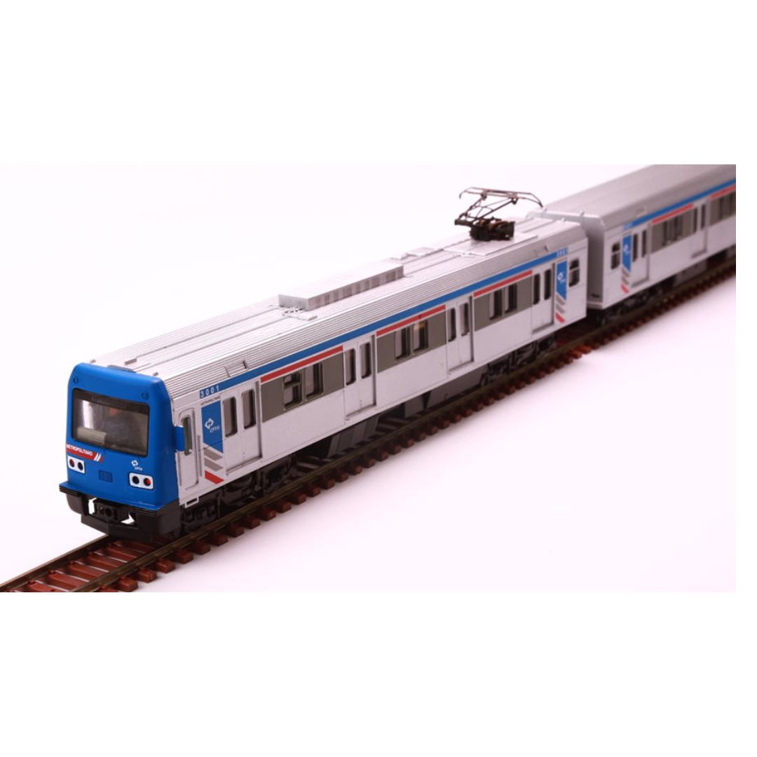 Frateschi CTPM Siemens 6316 Metropolitan Train Miniature Collectible Scale 1:87