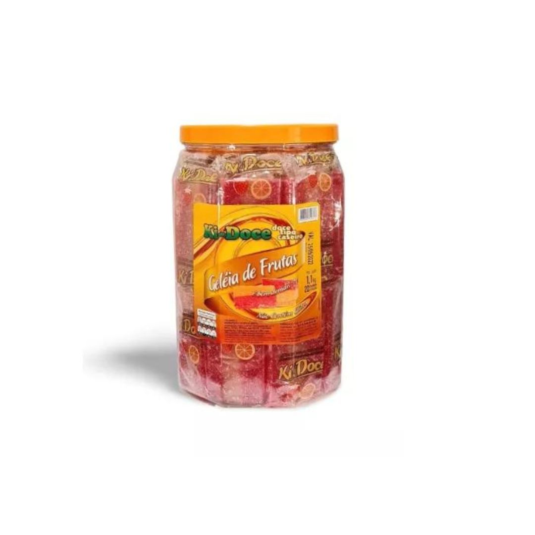 Ki Doce Fruits Jelly Candy Sweet Food Dessert 20 units 1.020 Kg