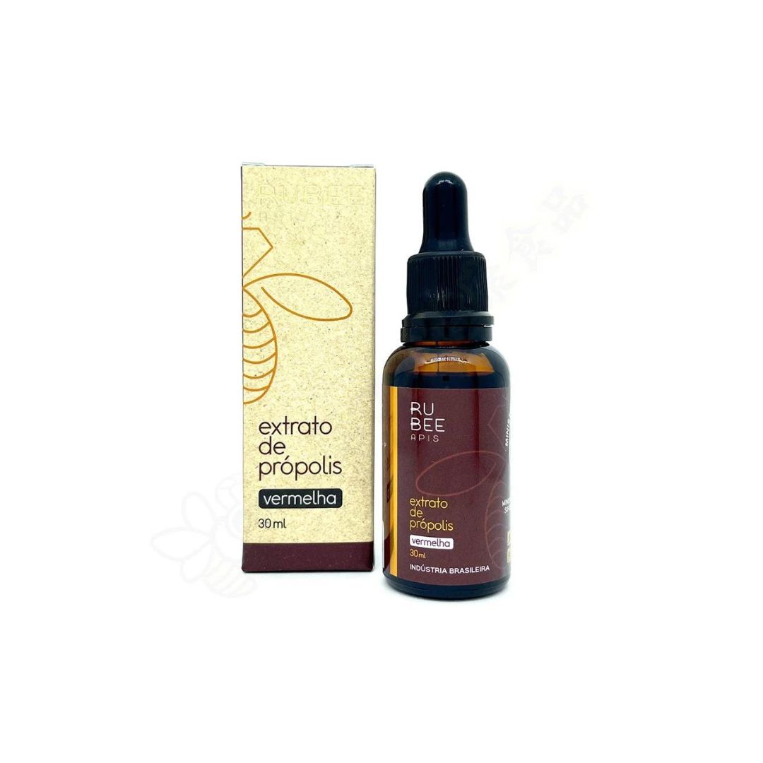 Rubee Apis Red Alagoas Propolis Extract 30ml Health Immunity Supplement