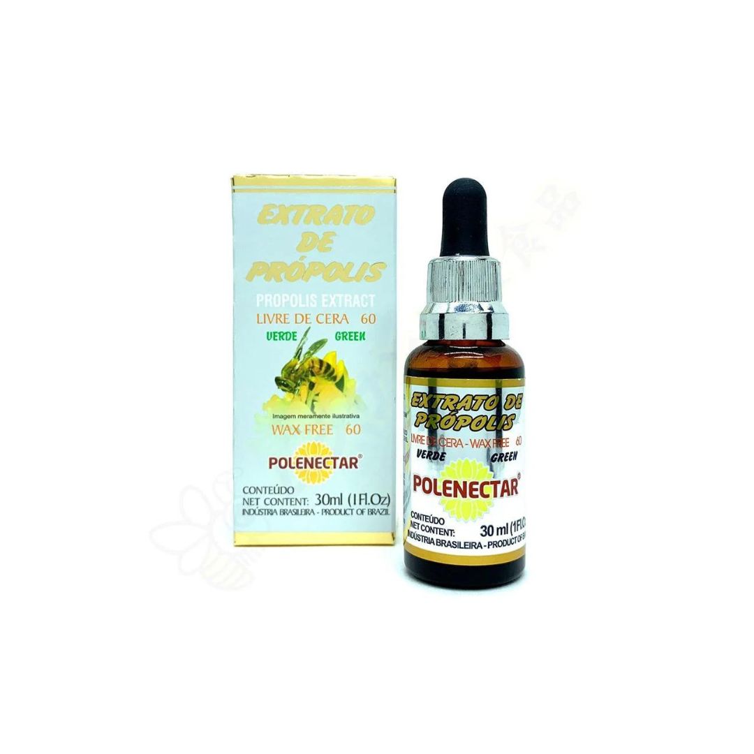 Polenectar Green Propolis Extract Wax Free 60 30ml Health Immunity