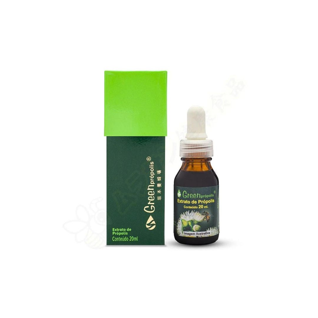 Sakamoto Green Propolis Extract 11% 20ml Health Immunity Supplement