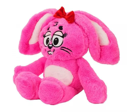 Tasco Turma da Monica Dalila Pink Bunny Plush 70cm Doll Toy Kids Fun