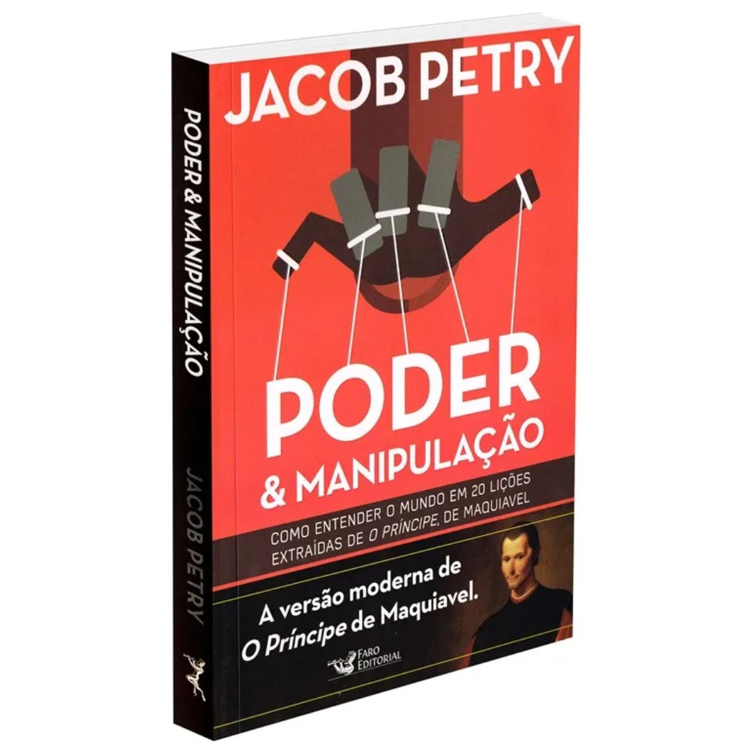 Livro Best Seller Poder e Manipulacao Jacob Petry Book em Portugues