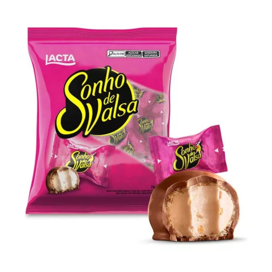 Sonho de Valsa Brazilian Bombom Chocolate Candy Sweet Food 1Kg Pack