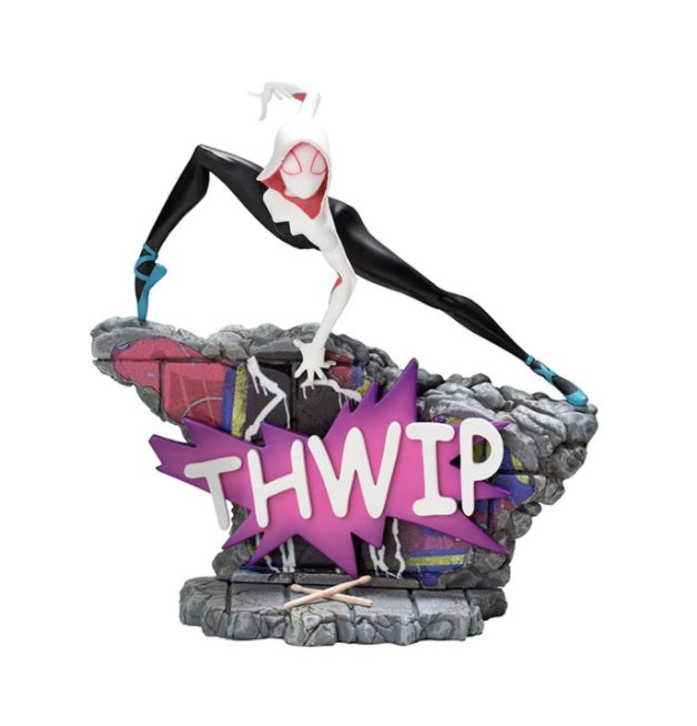 Spider Gwen Art Scale 1/10 Spiderman Into the Spiderverse Miniature Iron Studios