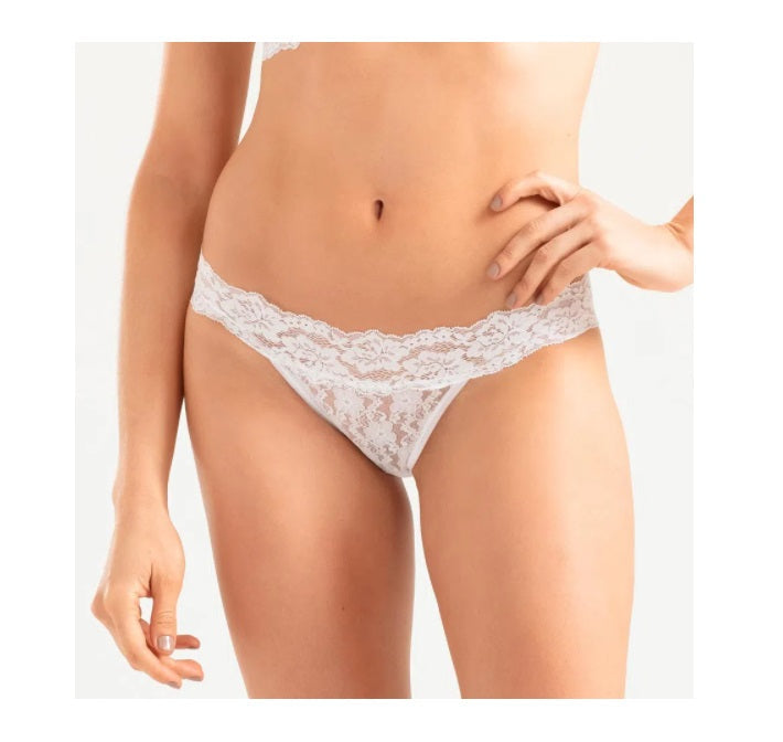 Lot of 3 Mash She Sweetie Lace White Panty Underwear Lingerie Brazilian Original
