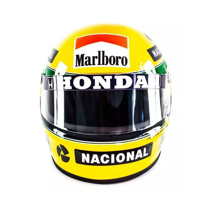 Brazilian Ayrton Senna Tri F1 Championship 1991 Helmet Replica Sport Collectible