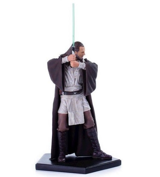 Original Art Scale 1/10 Star Wars Qui-Gon Jinn Miniature Figure - Iron Studios