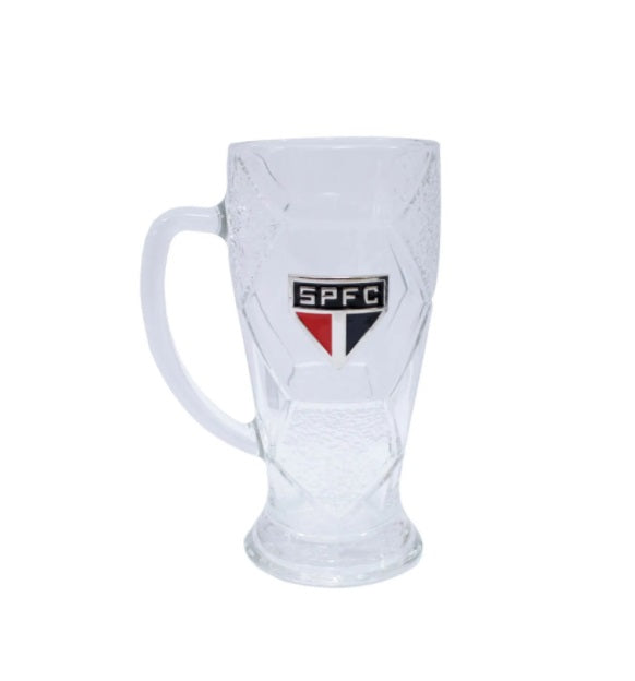 São Paulo Football Team Glass Mug 630ml Decorative Collectible