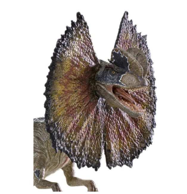 Dilophosaurus Art Scale 1/10 Jurassic Park Original Miniature Statue Iron Studios