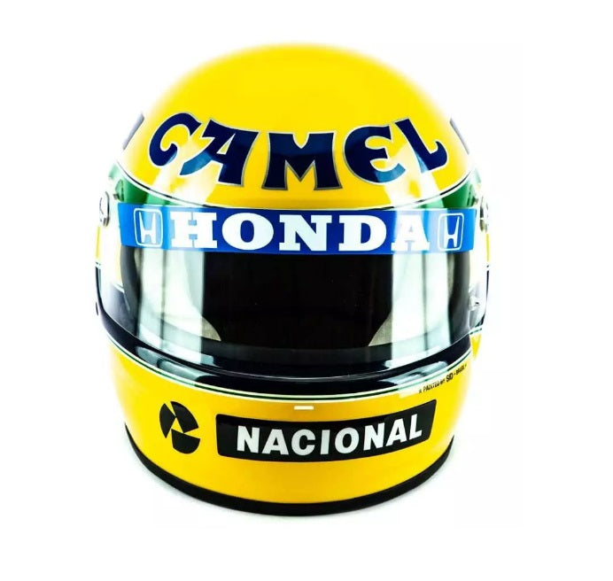 Ayrton Senna 1st Mônaco Victory 1987 Helmet Sports Collectible
