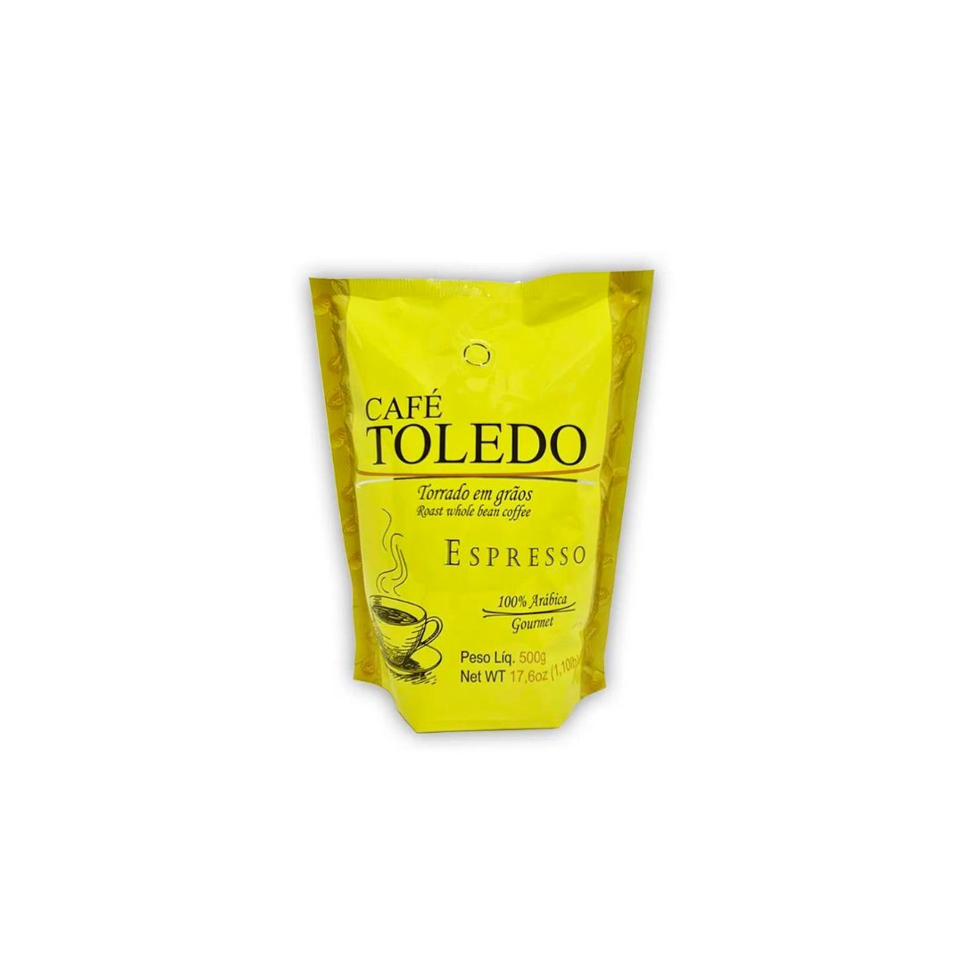 Brazilian Gourmet Expresso Coffee Grounded Roasted Drink 500g Cafe Toledo