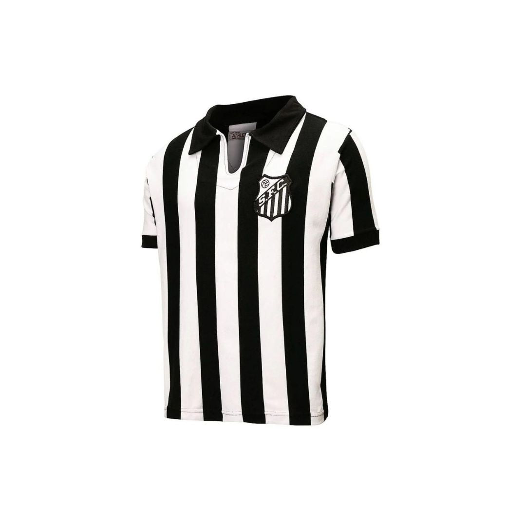 Santos Brazilian National Team Soccer Uniform T-Shirt 1956 King Pele Size S