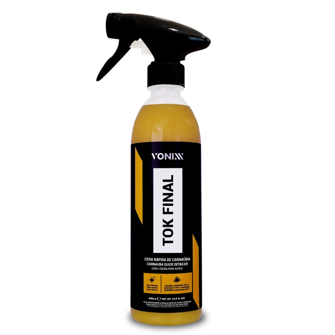 Vonixx Carnauba Tok Final Atomotive Spray Wax Car Vehicle Cleaning 500ml