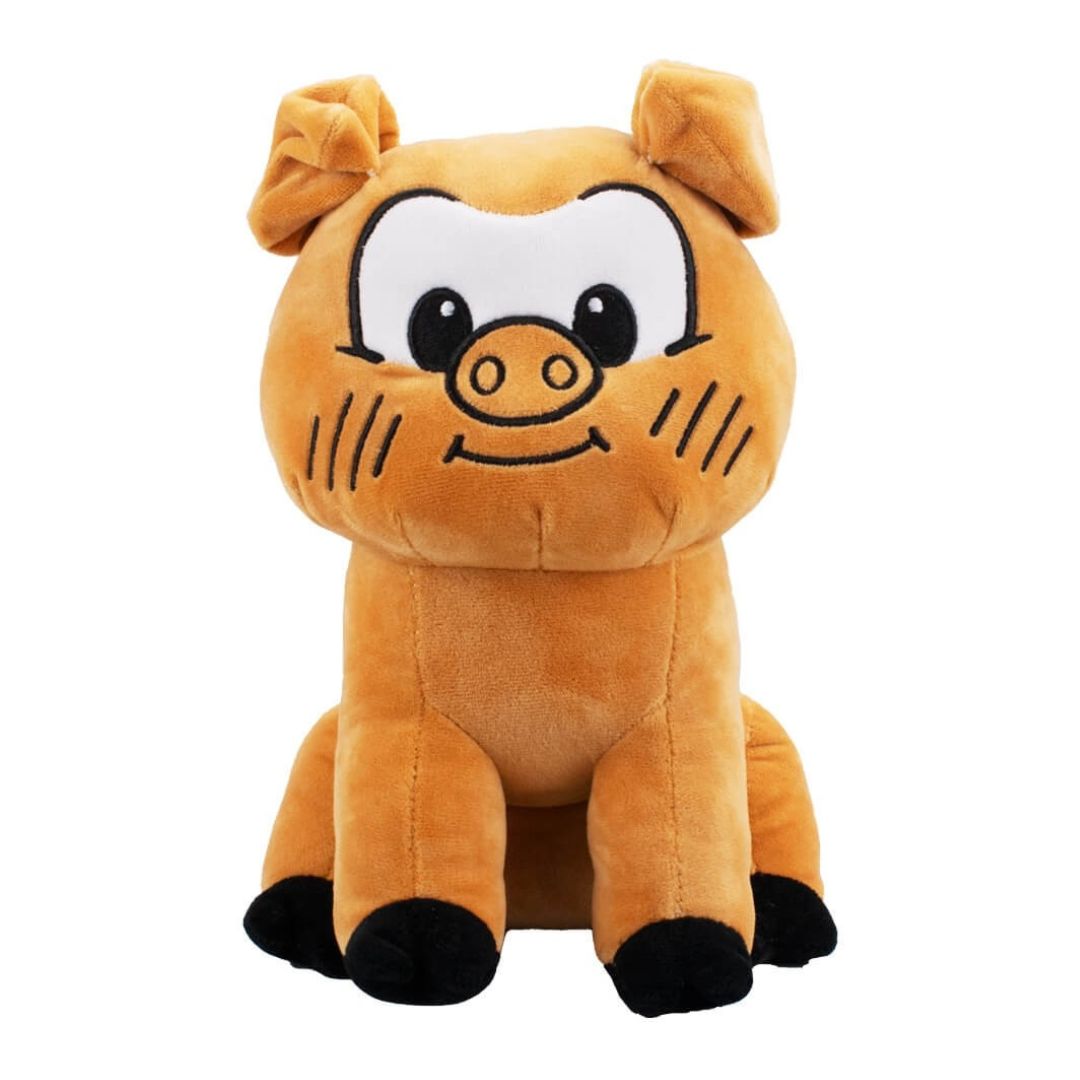 Turma da Monica Chovinista Pig Collectible Polyester Plush Toy 25cm