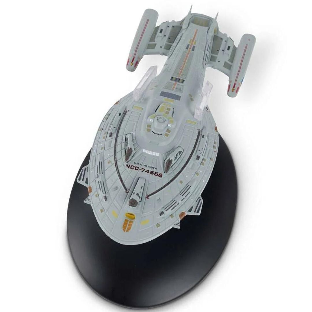 Star Trek Issue Warship USS Voyager Edition 132 Collectible Miniature Starship