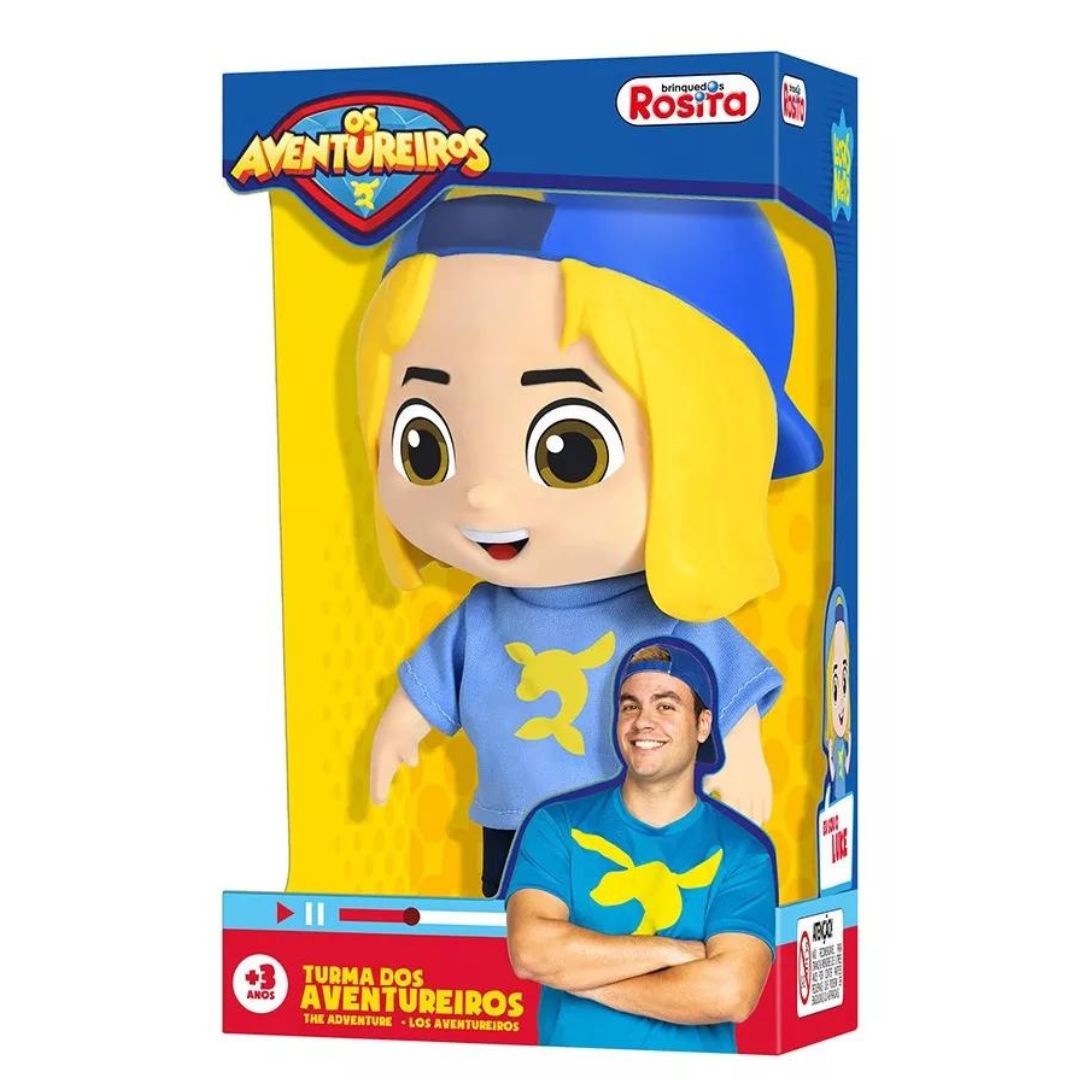 Luke Turma The Adventurers Luccas Neto Doll Toy Kids Children Play 27cm Rosita