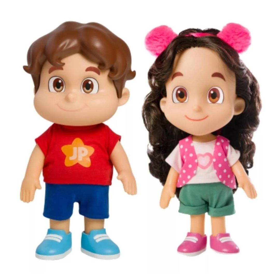 Kit Youtubers Maria Clara João Pedro Jp Doll Kids Toy Fun Baby Brink
