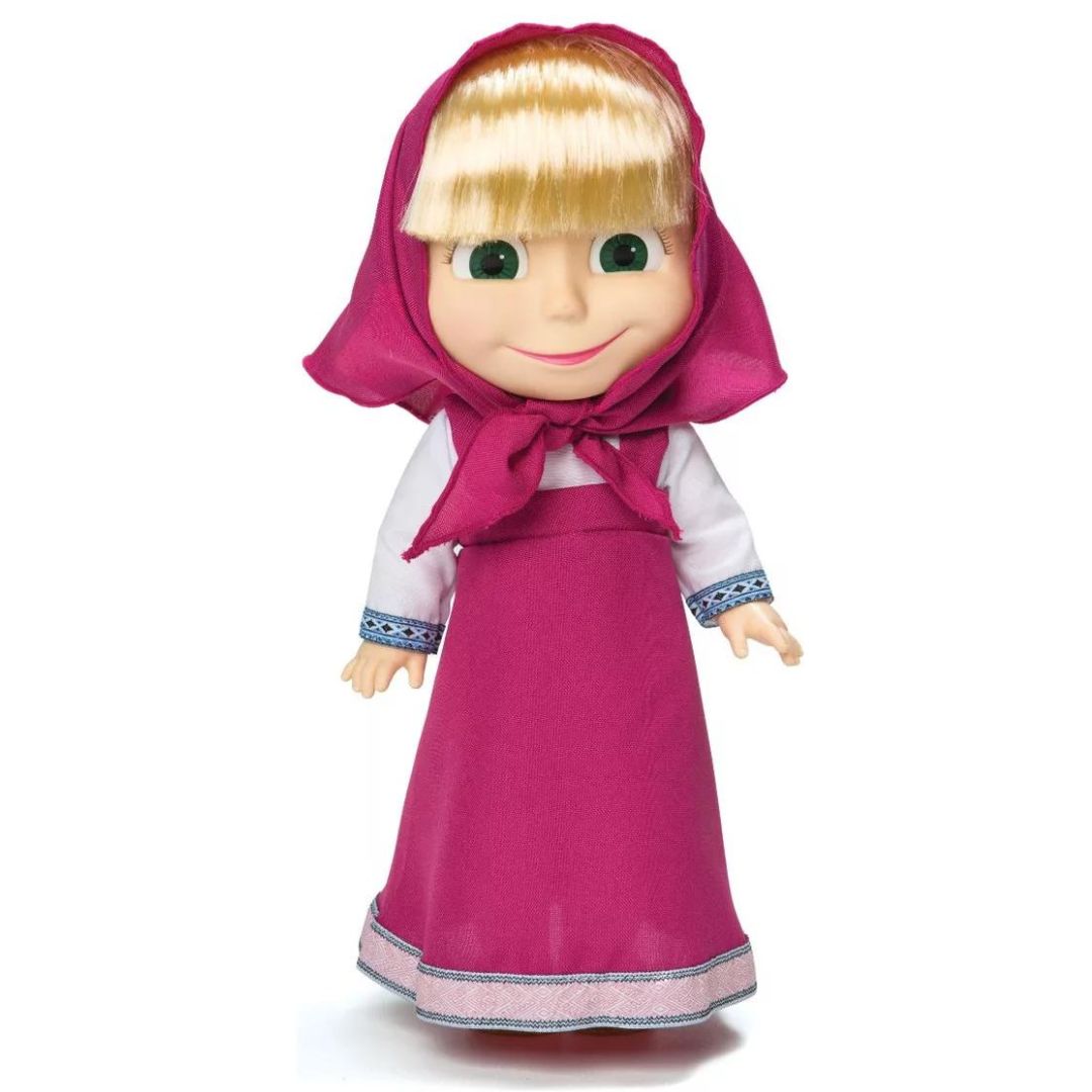 Masha And The Bear Doll With Sounds Kids Toy Children Fun 35cm Estrela