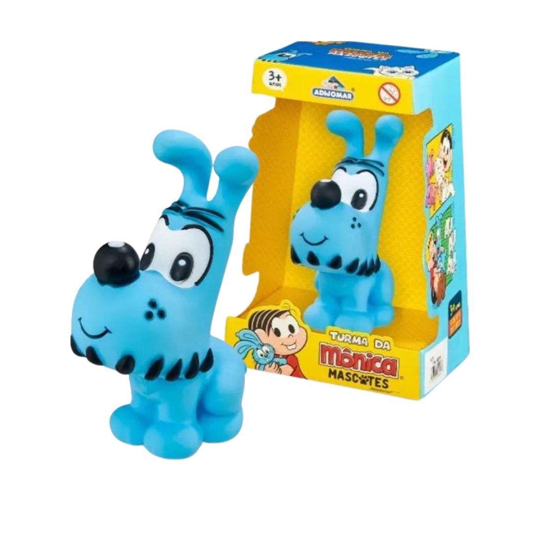 Turma da Mônica Bidu Mascotes Pets Dolls Toys Kids Play Fun Adjomar