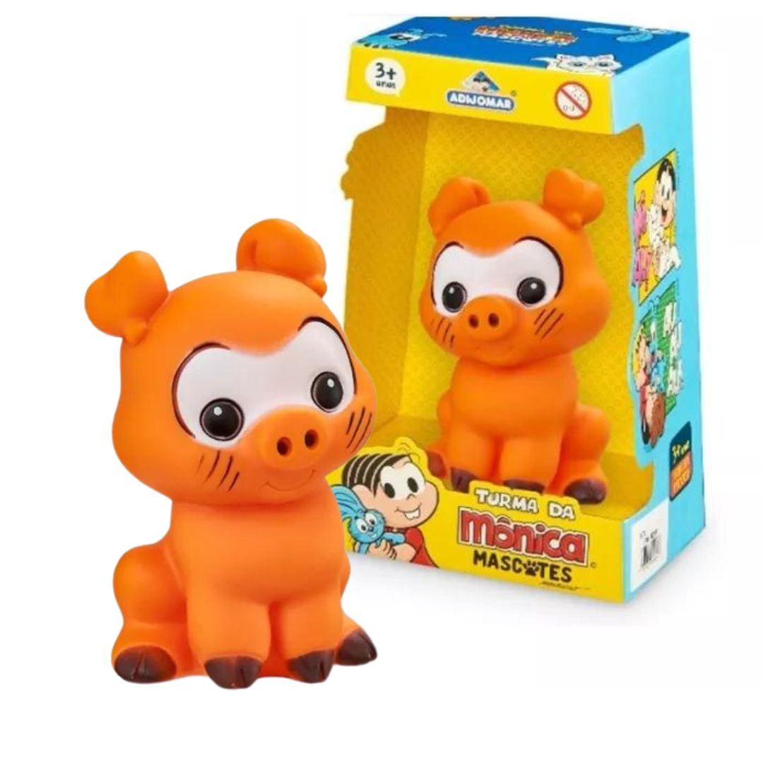 Turma da Mônica Chovinista Mascotes Pets Dolls Toys Kids Play Fun Adjomar