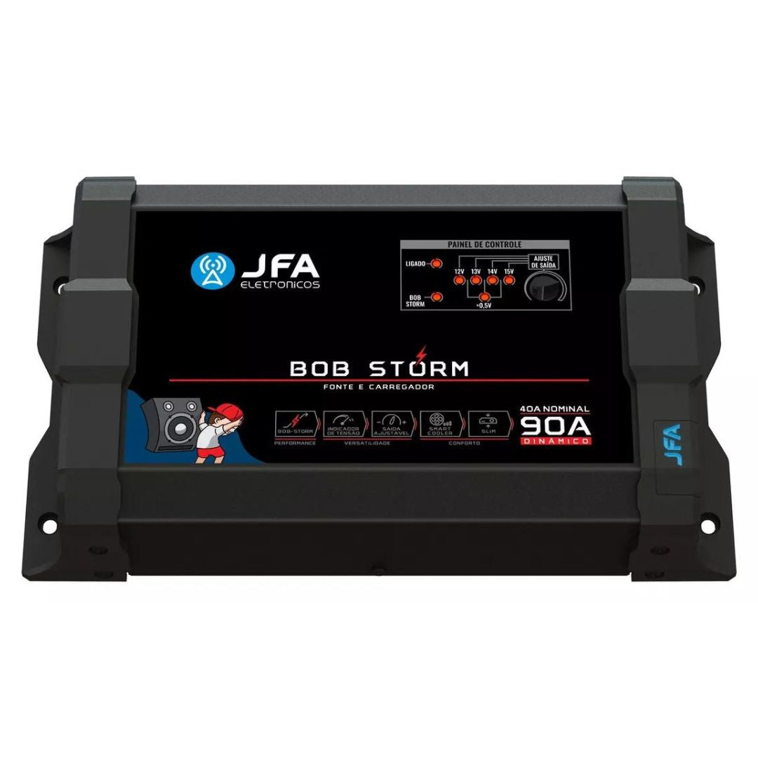 Bob Storm 90A Bivolt Automotive Charger Source Car Power Supply Battery JFA