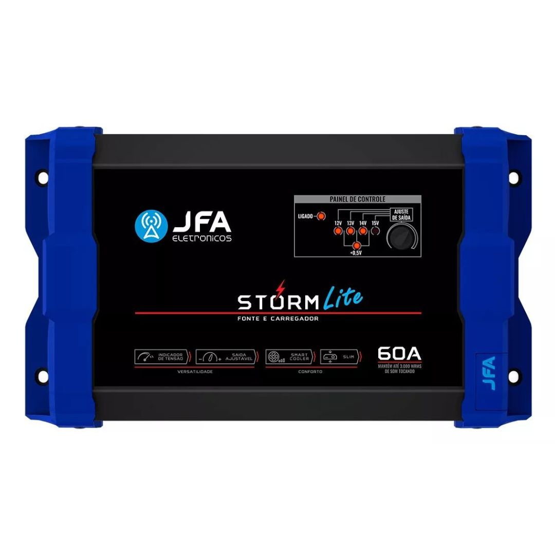 Storm Lite 60A 3000W Automotive Source Charger Car Power Supply Battery JFA